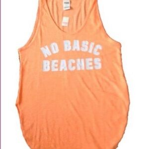 Pink Victoria Secert No Basic Beaches Sz Large